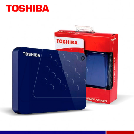 DISCO EXTERNO TOSHIBA CANVIO ADVANCE 1TB AZUL