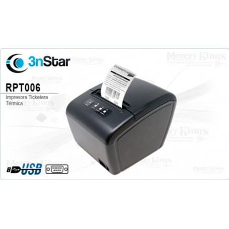Impresora de Recibo Térmica de 80mm (3") RPT006