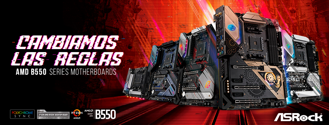 BANNER B550 ASROCK